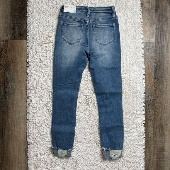 Distressed Blue Jeans for Women - Picture 6 of 6